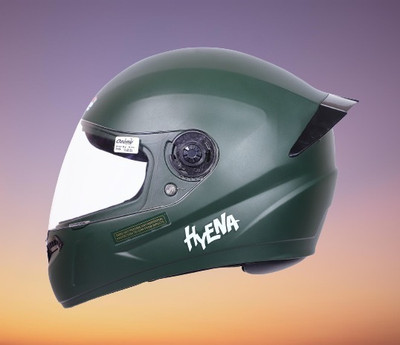 OZONE Hyena plain helmet_openface_largesize_Ozo0036 Motorbike Helmet(Green)
