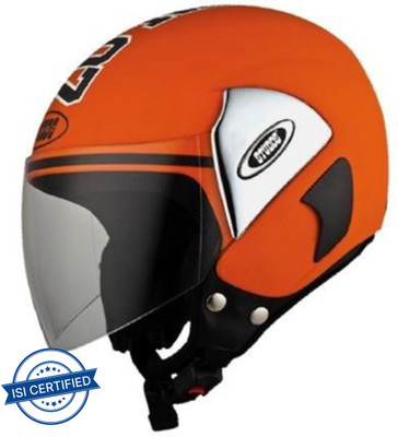 STUDDS Cub 07 Motorbike Helmet(Orange)