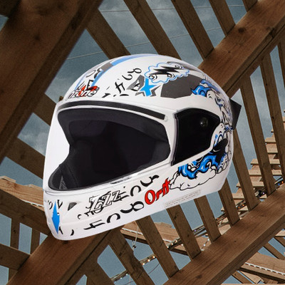 OZONE ORIT-BABY-WH-HELMET Motorbike Helmet(White)