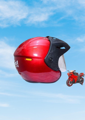 MonteX-1 Full Face Bike helmet U141 Motorbike Helmet(Red)