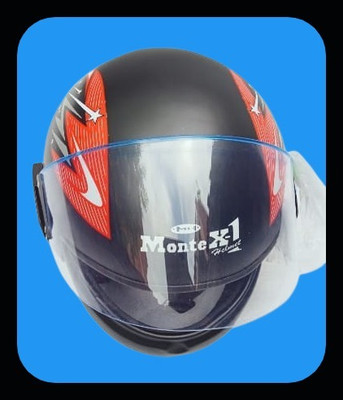 MonteX-1 New_Full Face New Bike helmet_4098 Motorbike Helmet(Multicolor)