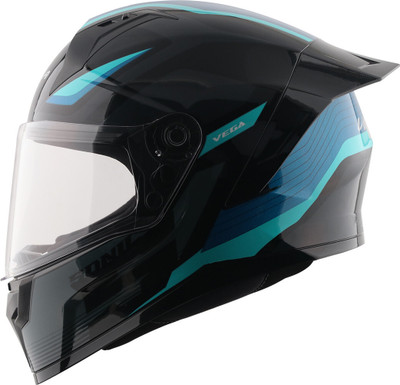 VEGA Sonic Trigger Motorbike Helmet(Black Blue)
