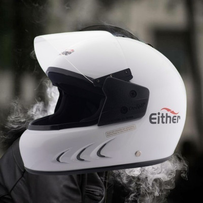 OZONE Full-Face Helmet_Either_Superior quality_Unisex_@V@41 Motorbike Helmet(White)