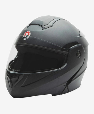 deletion Flip Up Sport ISI Unbreakable Helmet Motorsports Helmet(Black)