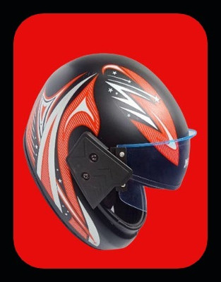 MonteX-1 New_Full Face New Bike helmet_4028 Motorbike Helmet(Multicolor)
