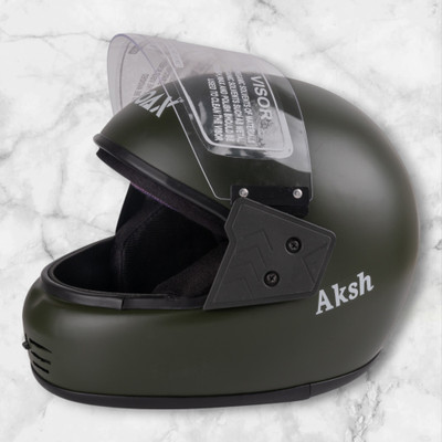 NOAX Helmet GOOD QUALITYFOR UNISEX for BIKE_-Black197 Motorbike Helmet(Black)