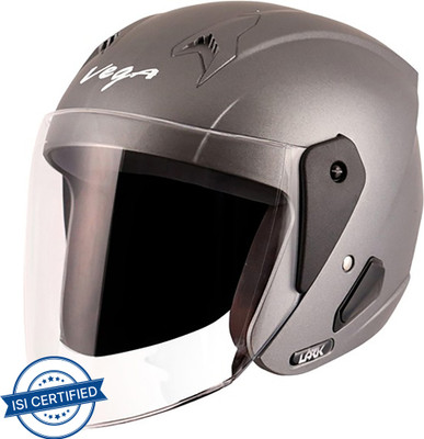 VEGA Lark Motorbike Helmet(Dull Anthracite)