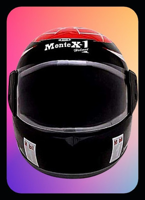 MonteX-1 New_Full Face Bike helmet L42 Motorbike Helmet(Black)