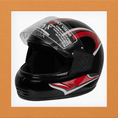 NOAX unisex full face good hard quality helmet-Green272 fk_31 Motorbike Helmet(Red)