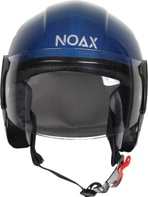 NOAX NANO HALF FACE STYLISH PROTECTOR Motorbike Helmet(blue with)