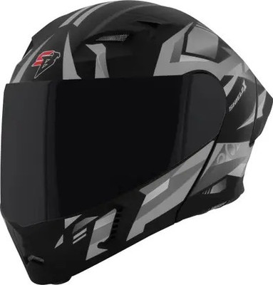 Steelbird Air SBA-20 Motorsports Helmet(BLACK GREY)