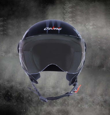 OZONE Opal Helemt A1 Motorbike Helmet(Black)