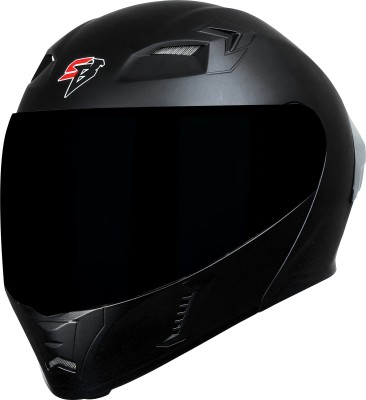 Steelbird Air SBA-20 Hi-Quality ISS (ISI Certified) Flip-Up Helmet for men & Women Size 580 MM Motorbike Helmet(Glossy Black)