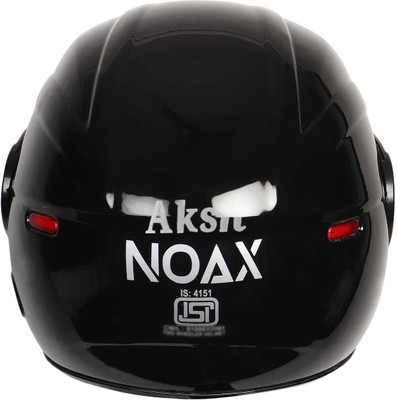 NOAX Nano half face-AAA Motorbike Helmet(Black)
