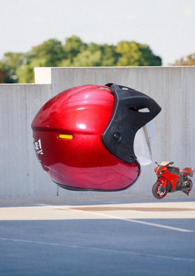 MonteX-1 MonteX-1_Helmet_Full Face Bike helmet U157 Motorbike Helmet(Red)