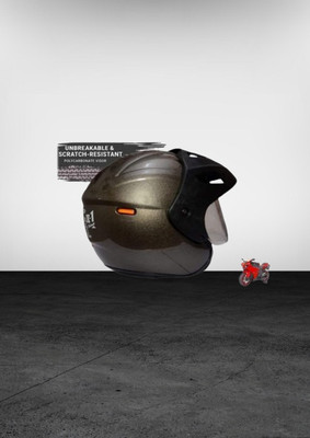 MonteX-1 Full Face Bike helmet M100 Motorbike Helmet(Black)