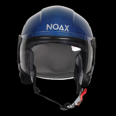 NOAX open helmetfor bike1132 Motorbike Helmet(Blue)