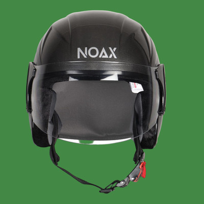 NOAX unisex open face helmet for safty572 Motorbike Helmet(Grey)