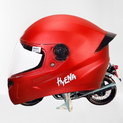 OZONE JSR_FULL FACE_Helmet_Hyana_Prime Quality_@$$11 Motorbike Helmet(Red)