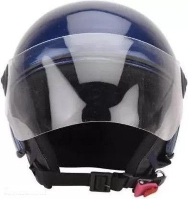 KIN Half Face Helmet_ISI certified_Blue005 Motorbike Helmet(Blue)