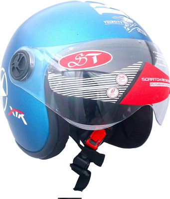 YOURCITYSELLER FILL UP HELMET FOR MENS Motorsports Helmet(Blue)