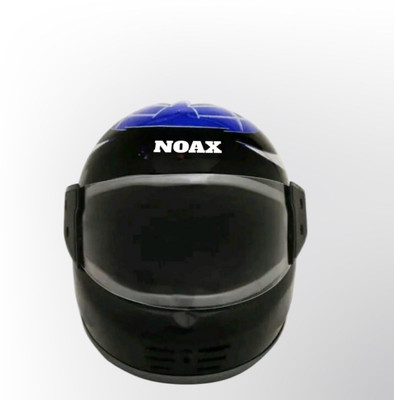 NOAX blue full face helmet unisex60 Motorbike Helmet(Black)