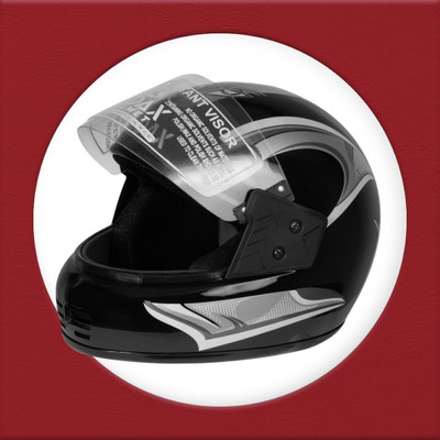 NOAX unisex full face good hard quality helmet-Green361361-Silver j-ABCD Motorbike Helmet(Silver)