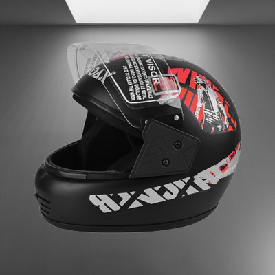 NOAX Helmet GOOD QUALITYFOR UNISEX BIKE RIDIDNG_102 Motorbike Helmet(Red)