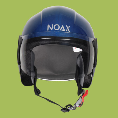 NOAX open helmetfor bike1105 Motorbike Helmet(Blue)