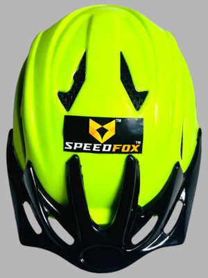 timerider Kids helmet with sun protect black vizor for bicycle/bike protection helmet Skating Helmet(Green)