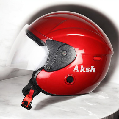 NOAX Helmet GOOD QUALITYFOR UNISEX for BIKE_-140 Motorbike Helmet(Red)