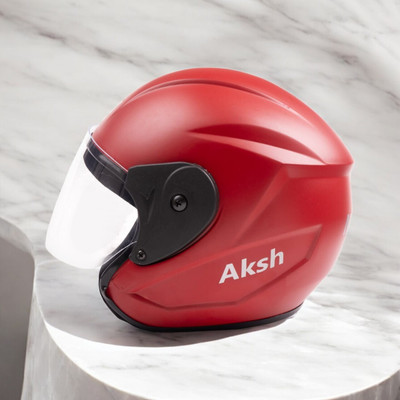 NOAX Helmet GOOD QUALITYFOR UNISEX BIKE RIDI-142 Motorbike Helmet(Red)