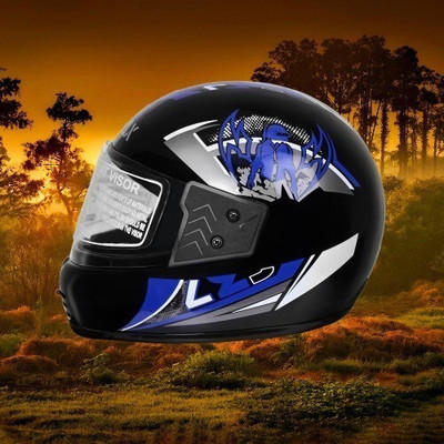 NOAX ISI MARKED KING OF HELMET UNISEX RIDDING HELMET TOP SELLING(DD-557 Motorbike Helmet(Multicolor)