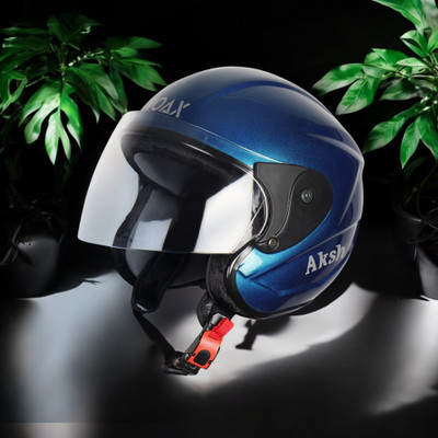 NOAX UNISEX SAFETY HELMET ONROAD HELMET- TWO WHEELER,BIKE & SCOOTER (SL-2778 Motorbike Helmet(Blue)