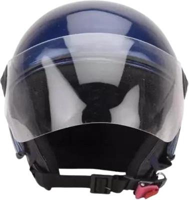 KIN Half Face Helmet_ISI certified_Blue021 Motorbike Helmet(Blue)