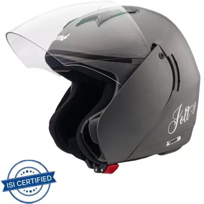 OZONE JBB_CLASS ONE HELMET_OPEN FACE_LIGHT WEIGHT_@SAFTEY@_09 Motorbike Helmet(Brown)