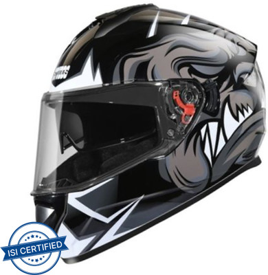 STUDDS DRIFTER-D1 Motorbike Helmet(BLACK N4)