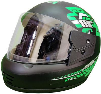 RECTITUDE Extra Safe Motorcycle Helmet Adult Full Face Motorbike Helmet Men and Women Motorbike Helmet(Green)