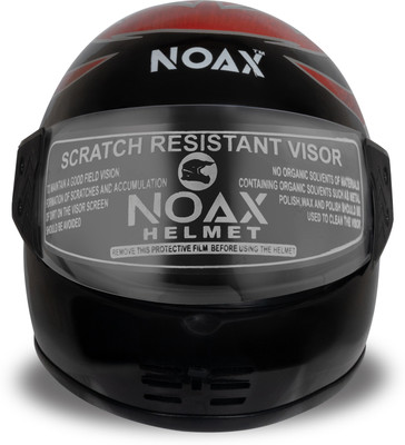 NOAX young men helmet for riding motorbike__-Black2121-Red kimi-ABCD Motorbike Helmet(Red)