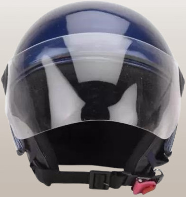KIN Half Face Helmet_ISI certified_Blue025 Motorbike Helmet(Blue)