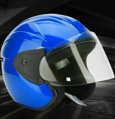 Lxt Blue_Half_face_Helmet_with ISI Certified_BL49 Motorbike Helmet(Blue)