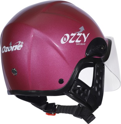 OZONE Ozzy-Helmet-Above15-Pink Motorbike Helmet(Pink)