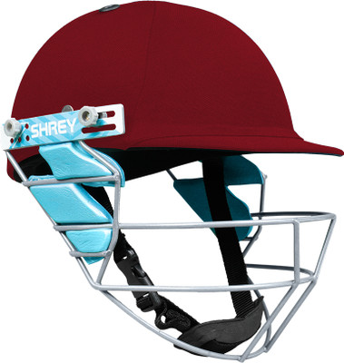 Shrey Star Junior 2.0 Steel Cricket Helmet(Maroon)