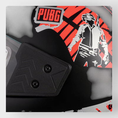 NOAX unisex full facce helmet original-387-Red Motorbike Helmet(Red)