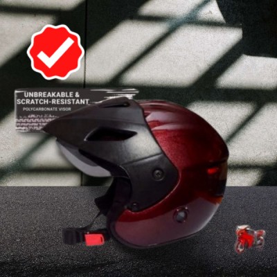 MonteX-1 Full Face Bike helmet T5 New Motorbike Helmet(Red)