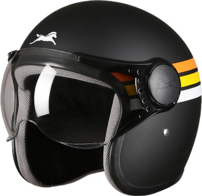 TVS Cruisetown Motorbike Helmet(Black V2)