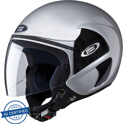 STUDDS Cub Motorsports Helmet(Silver Grey)