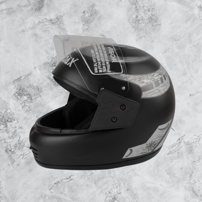 NOAX UNISEX HELMET FOR SAFTY RIDING FOR BIKEE16 Motorbike Helmet(Grey)