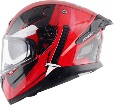 Axor Apex Marvel Deadpool Motorbike Helmet(Red Black)