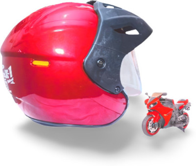 MonteX-1 Full Face Bike helmet U108 New Motorbike Helmet(Red)